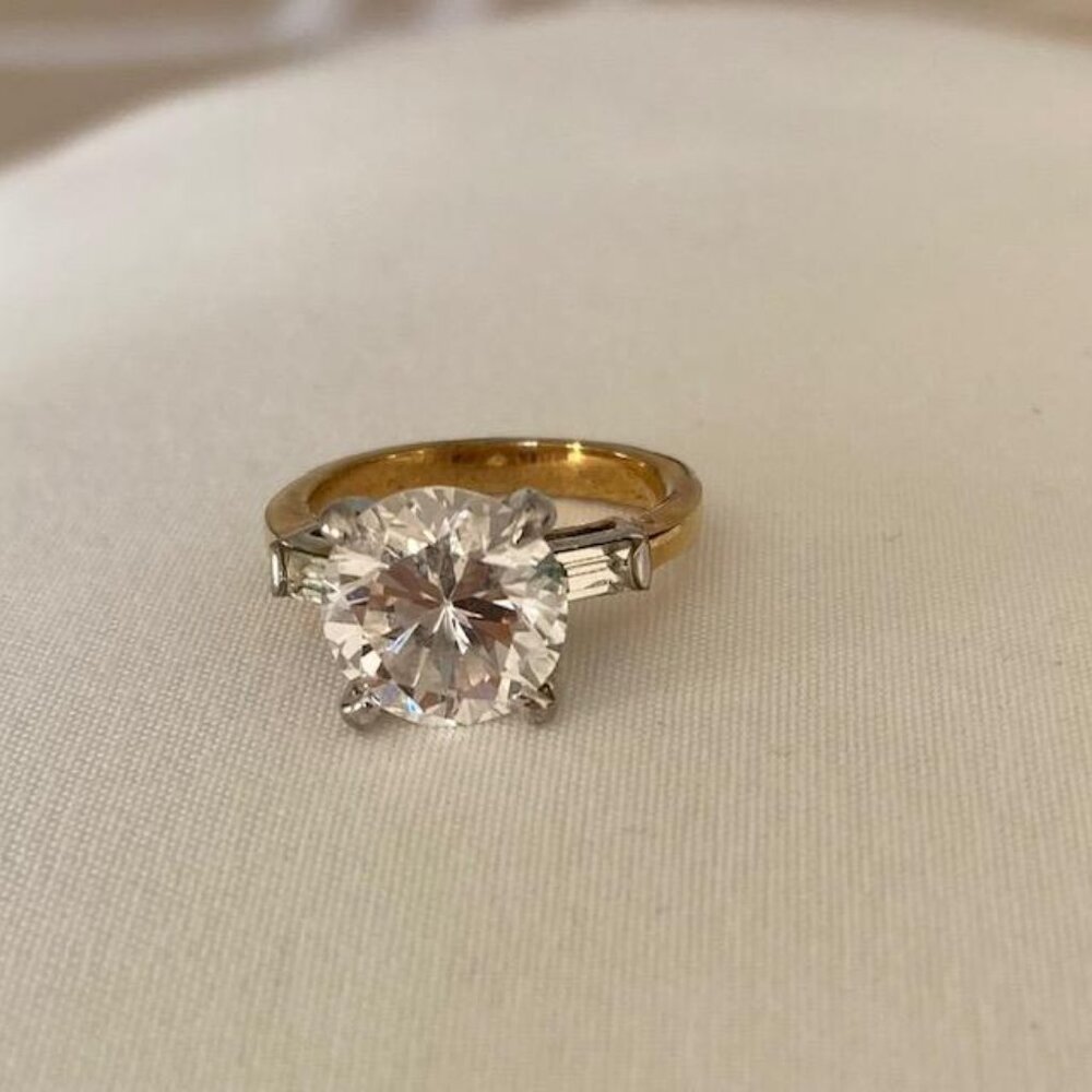 5 Carat CZ Ring